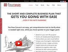 Tablet Screenshot of flowcanvas.com
